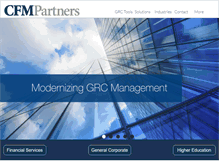 Tablet Screenshot of cfmpartners.com